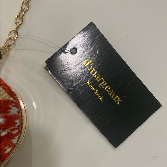 D’margeaux Strawberry Embroidery  ,clutch Handbag. - Picture 8 of 9